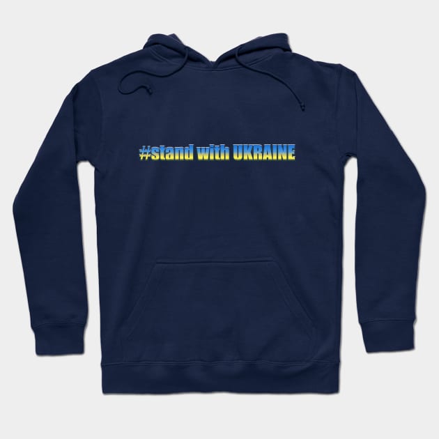 Tag stand with  Ukraine Hoodie by tashashimaa